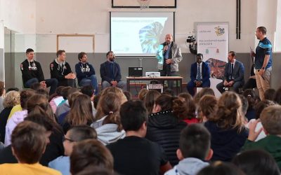 Sottile, Atanasijevic e Podrascanin hanno partecipato al primo incontro di #Accendiamoilrispetto nelle scuole contro il cyberbullismo con AbbVie