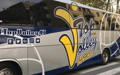 Comunicato stampa – La Top Volley Latina a Milano con il nuovo pullman ufficiale: domani (sabato) alle 18 in diretta su Rai Sport HD contro Revivre Axopower Milano.