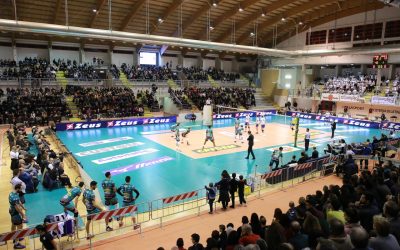 Comunicato stampa, la Top Volley Latina cede con i campioni d’Italia di Perugia ma nel palazzetto di Cisterna di Latina arriva il nuovo record di pubblico