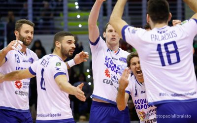 Tre giorni di vacanza per la Top Volley Latina, poi domenica 17 febbraio arriva il Consar Ravenna, biglietti già in vendita online