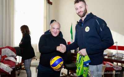 La Top Volley saluta il Questore Carmine Belfiore. Candido Grande: “La sua vicinanza è stata molto importante per noi”