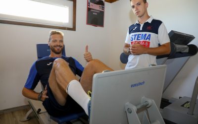 La giornata della Top Volley: visite mediche di valutazione da Stemafisiolab e poi tecnica