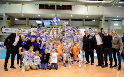 La Top Volley supera Monza 3-2, si prende la prima vittoria stagionale e sfata il tabù lombardo. Van Garderen: “Grande cuore”