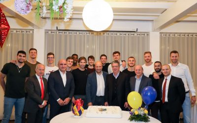 La cena di Natale della Top Volley presso Villa Egidio Location a Latina