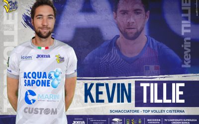 Alla Top Volley Cisterna arriva anche lo schiacciatore Kévin Tillie! «Progetto interessante, vengo per competere con le grandi italiane»