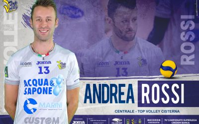 Andrea Rossi ancora con la Top Volley: «Finalmente possiamo puntare in alto. Vi spiego come sono cresciuto qui e ho imparato a esultare»