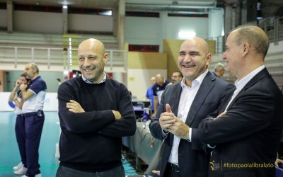 La Top Volley Cisterna parte bene. Randazzo: «Bravi a giocare di squadra». La soddisfazione di Marini e Falivene