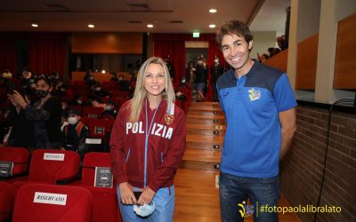 Con il Capo della Polizia Gabrielli e la campionessa Valentina Vezzali alla presentazione de “Il Mio Diario” c’era anche Sottile: «In cinque anni con #Accendiamoilrispetto e AbbVie abbiamo coinvolto oltre 10mila studenti senza dimenticare gli atleti speciali di Lucky Friends e altre iniziative»