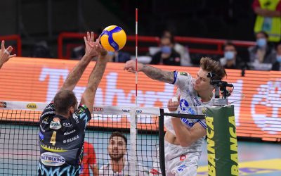 La capolista Perugia ferma la Top Volley Cisterna in tre set. Kovac: «Non era questa la partita da vincere ma potevamo fare qualcosa in più. Ora dobbiamo lottare»