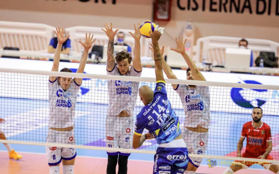 SUPERLEGA: Top Volley Cisterna – Itas Trentino