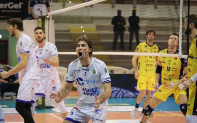 Arriva la Lube, la Top Volley Cisterna riparte dai primi due set di Trento. Sottile: «Delusi per questa stagione ma continueremo a dare il massimo fino alla fine. La voglia di continuare a giocare è tanta»