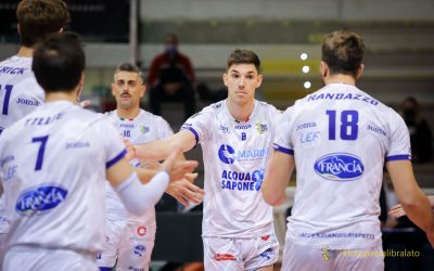 Domenica di campionato per la Top Volley Cisterna, domani alle 19:30 arriva Perugia. Grande: «Partita difficilissima, è sotto gli occhi di tutti il momento che stiamo attraversando»