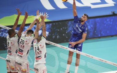 La Top Volley Cisterna lotta con Trento ma cede 3-1 dopo aver vinto il primo set e perso ai vantaggi il secondo. Kovac: «Qualcosa di buono s’è visto»