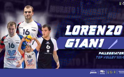 Lorenzo Giani nuovo palleggiatore della Top Volley