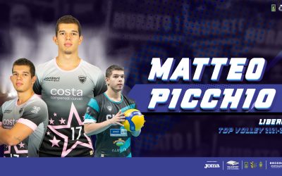 Matteo Picchio è il secondo libero della Top Volley