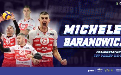 Michele Baranowicz è il nuovo palleggiatore della Top Volley