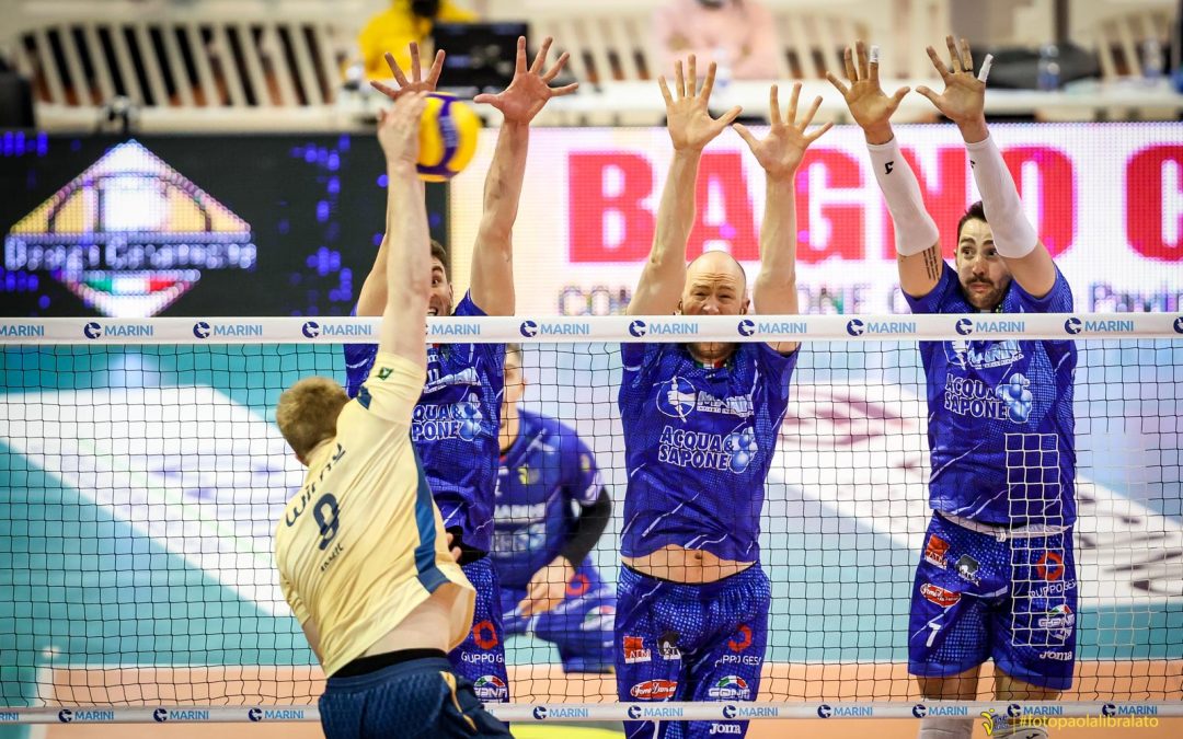 SUPERLEGA: TOP VOLLEY CISTERNA – VERONA VOLLEY