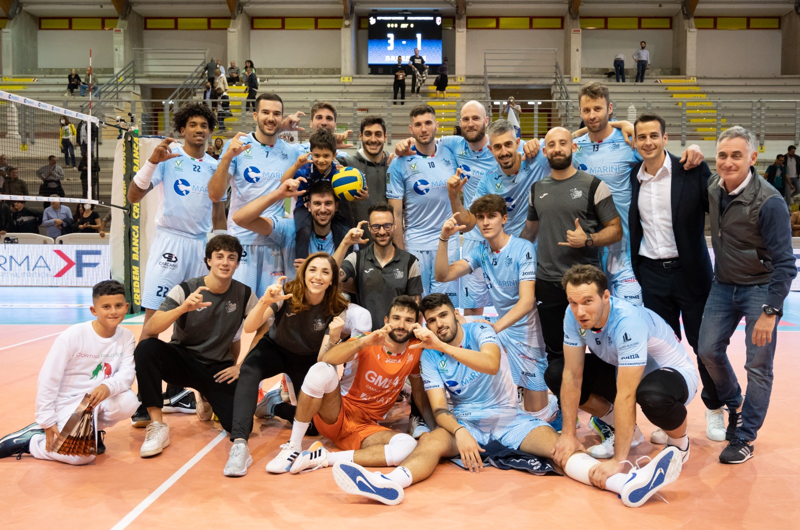 La Top Volley Cisterna supera Padova ed è prima a punteggio pieno Top